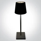 STOLNA LAMPA 3,5W RGB+WW PUNJIVA PREKO USB IP54 DIMM CRNA