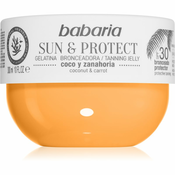 Babaria Babaria Tanning Jelly Sun & Protect Coconut And Carrot Spf30 300ml