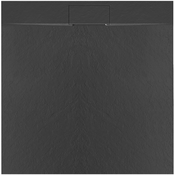 Tuš kad Bazalt Black 90x90