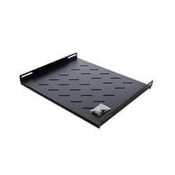 Eurocase 1U polica za 19 omaro GB/GW (960 mm), fiksna, perforirana