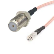 shumee Pigtail TS9 vtičnica/F vtičnica 15cm RG316