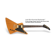 EPIPHONE ELEKTRIČNA KITARA EXPLORER 1958 Ltd. Ed. Antique Natural