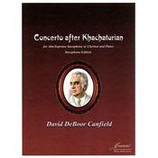 CANFIELD:CONCERTO AFTER KHACHATURIAN ALTO/SOPRANO SAXOPHONE OR CLARINET AND ACC.
