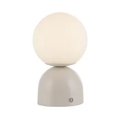 Schöner Wohnen 19218-39 - LED stolna lampa s prigušivanjem RUDI LED/1,2W/5V siva