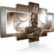 Slika - Musing Buddha 100x50
