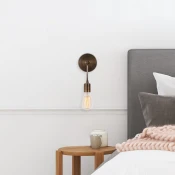 Opviq Zidna lampa E27 Socket, Bronzana