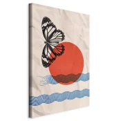 artgeist Slika Na Platnu Butterfly And Sunrise