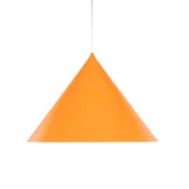 TK Lighting Visoka svetilka Cono, 1-žarek, O 50 cm, oranžna, E27 - Dnevna soba/jedilnica - Sodobni - Kovina