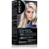 Syoss Permanent Cool Color permanentna barva za lase odtenek 10_53 Cool Light Blond 1 kos