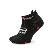 Kratke nogavice Compressport Pro Racing Socks v4.0 Ultralight Run Low XU00051B Črna