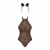 Obsessive teddybody Leocatia (gratis 1 l mehčalca Passion), XXL