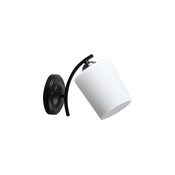 Zidna lampa ESNYR 1xE27/40W/230V crna/bela