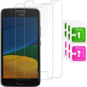 shumee 2x 9H kaljeno steklo zaščitno folijo za Lenovo Moto G5 Plus