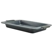 Pekač z marmornato površino 37x23cm Siva 51180