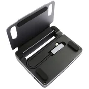 AVIZAR Večfunkcijska USB-C priklopna postaja HDMI RJ45 SD Ultra Praktična, Siva, (5000185084)