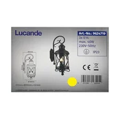 Lucande - Zunanja stenska svetilka MARCELLINO 3xE14/40W/230V IP23