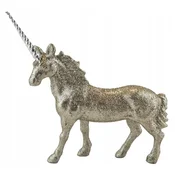 FIGURICA SAMOROG 14 × 12 × 3 cm Z BLEŠČICAMI, ZLATA