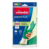 Vileda Vileda Dermo Plus hipoalergene nitrilne rokavice, velikost L, brez pudra