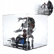 Vitrina za lego 75381 droideka, Vojna zvezd, škatla z luknjami za model