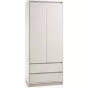 Linnea Ormar sa 2 vrata i 2 fioke, 80x193cm, Bež