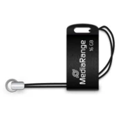 MediaRange Usb flash memorija MR921, 2.0, 16 GB, Crna