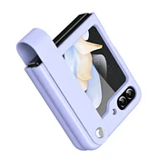 GS Ovitek s stojalom za zapestnico za Samsung Galaxy Z Flip5 5G, vijoličen