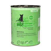 Varčno pakiranje catz finefood 24 x 400 g - Govedina & raca