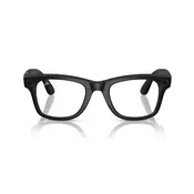 Naocare Ray Ban Meta Wayfarer - Clear To Green Transitions - Matte Black