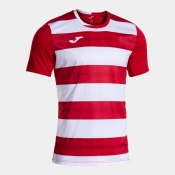 EUROPA VI SHORT SLEEVE T-SHIRT RED WHITE M
