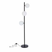 Črna talna svetilka (višina 150 cm) Kama - Candellux Lighting