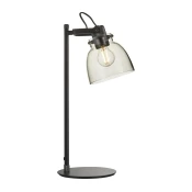 Endon 107012 - Stona lampa URBAN 1xE27/10W/230V crna/zadimljena crna