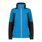 CMP WOMAN JACKET FIX HOOD, ženska jakna za planinarenje, plava 32Z6016