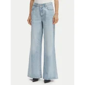 Fracomina Jeans hlače FP26SV3015D47103 Modra Wide Leg