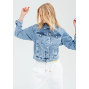 FRACOMINA Jeans jakna Lovers - Modra - XS