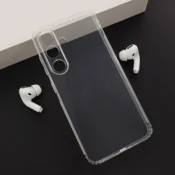 Maska Skin Silikon with pluggy za Samsung S24/ S921B transparent