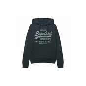 Superdry & Co Majica CLASSIC marine/siva