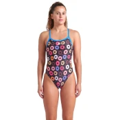 Arena performance donuts challenge back swimsuit 3xs - uk26