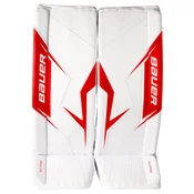 Ščitniki za noge za vratarja Bauer SV-PRO White/Red Senior S