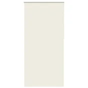 Vidaxl Zatemnitvena rolo senčila umazano bela 105x230 cm, širina blaga 100,7 cm, poliester