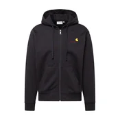 Carhartt WIP Jopa na zadrgo  rumena / rdeča / črna