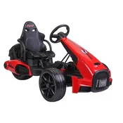 slomart Gokart na akumulator CH9939, rdeč, EVA kolesa