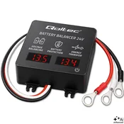 slomart Qoltec balanser napetosti za 24V baterije (2x12V), 5A, LED