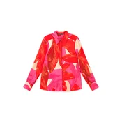 Lola Casademunt Bluza kremna/jastog/temno roza