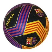 FC Barcelona: Blaugrana/Katalonija nogometna lopta, crna - velicina 5, za betonske površine