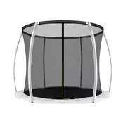 INLEA Notranja zaščitna mreža za trampolin ULTIMATE Jump, skupni premer 180 cm, za 6 stebrov – črna