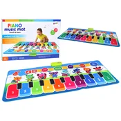 Interaktivna edukativna glasbena podloga za ples MAT 146 cm x 60 cm - pisan
