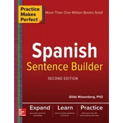 Practice Makes Perfect Spanish Sentence Builder, Second Edition