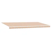 Vidaxl Vlečna tenda večbarvno 600 x 350 cm Tkanina in aluminij