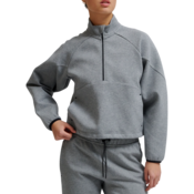 Mikica Humme Tech Feece Boxy Haf Zip Sweatshirt Women