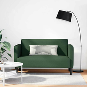 dvosjed kauč jungle zelena 109 cm samt tkanina